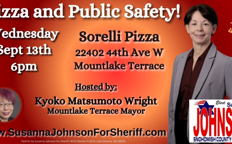  Pizza and Public Safety with Susanna Johnson