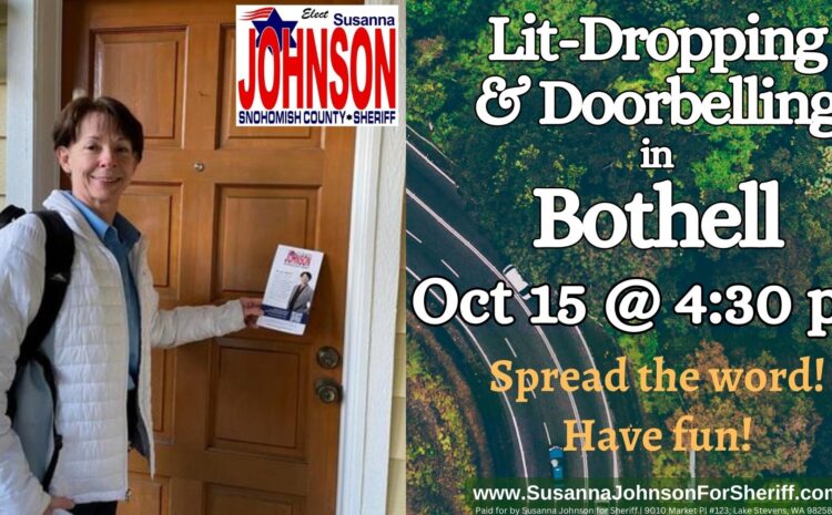  Lit-Dropping & Doorbelling in Everett Oct 15 @ 4:30 pm