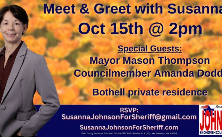  Meet & Greet with Susanna Johnson